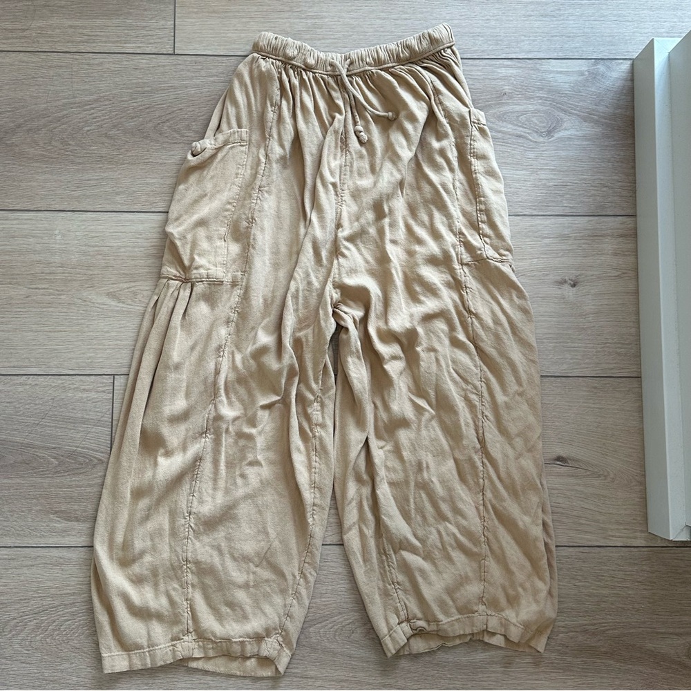 Free People Quinn Pants XS tan